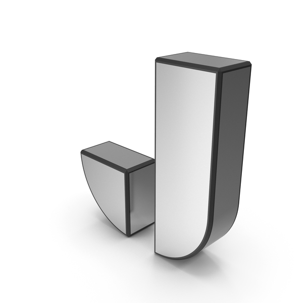 Language: Alphabet Letter J Steel PNG & PSD Images