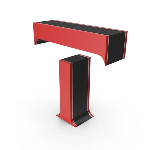 Roman: Alphabet Letter T Red Black PNG & PSD Images Roman: Alphabet Letter T Red Black PNG & PSD Images