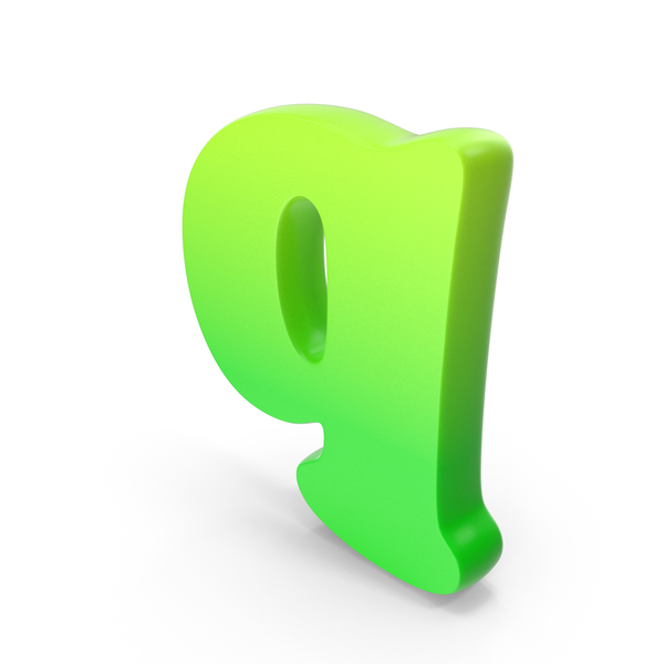 Alphabet Q Bold Font Style Green Png Images & Psds For Download 