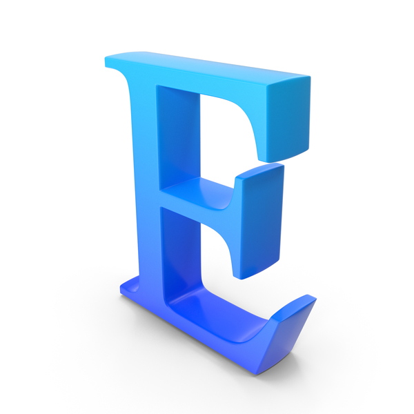 Alphabet Time's Roman Blue E PNG & PSD Images Alphabet Time's Roman Blue E PNG & PSD Images