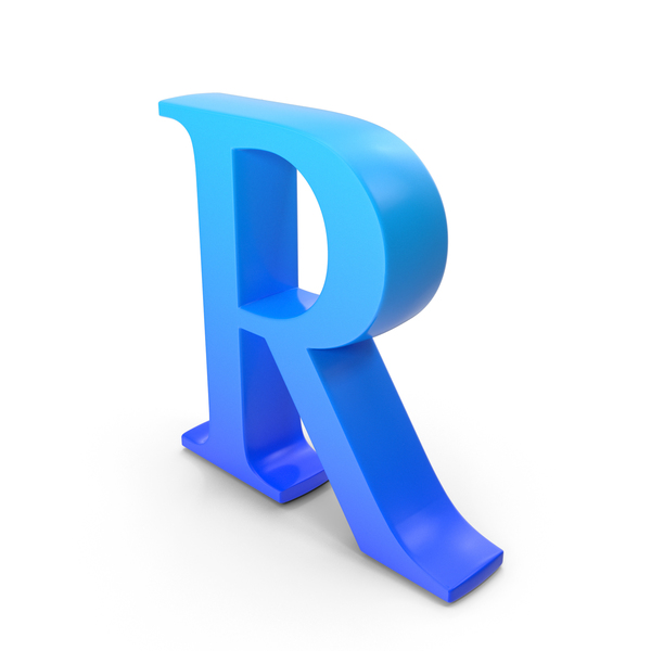 Alphabet Time's Roman Blue R PNG & PSD Images Alphabet Time's Roman Blue R PNG & PSD Images