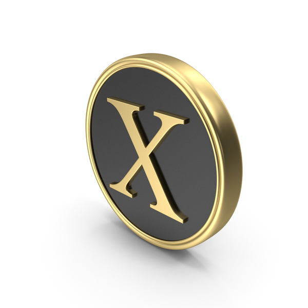 Alphabet Time's Roman Coin X PNG & PSD Images Alphabet Time's Roman Coin X PNG & PSD Images
