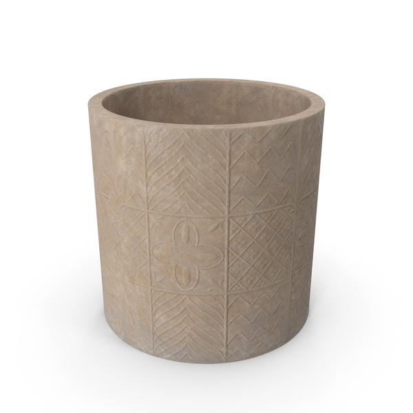 Alpilles Terracotta Planter PNG & PSD Images