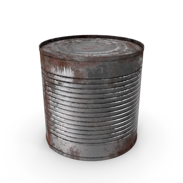 Tin: Aluminium Food Can Rust Close PNG & PSD Images