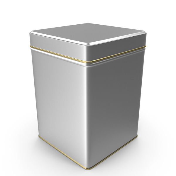 Tin Can: Aluminium Jar Square PNG & PSD Images Tin Can: Aluminium Jar Square PNG & PSD Images