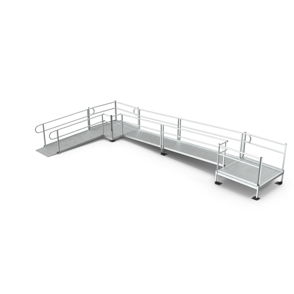 Aluminum: Aluminium Modular Wheelchair Ramp Set PNG & PSD Images Aluminum: Aluminium Modular Wheelchair Ramp Set PNG & PSD Images