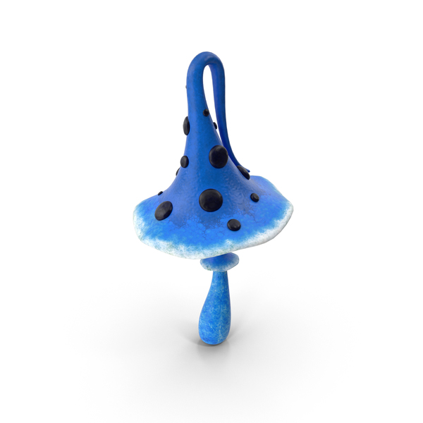 Mushroom: Amanita Blue PNG & PSD Images Mushroom: Amanita Blue PNG & PSD Images