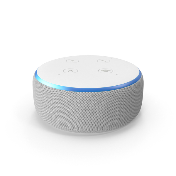 Smart Speaker: Amazon Echo Dot PNG & PSD Images