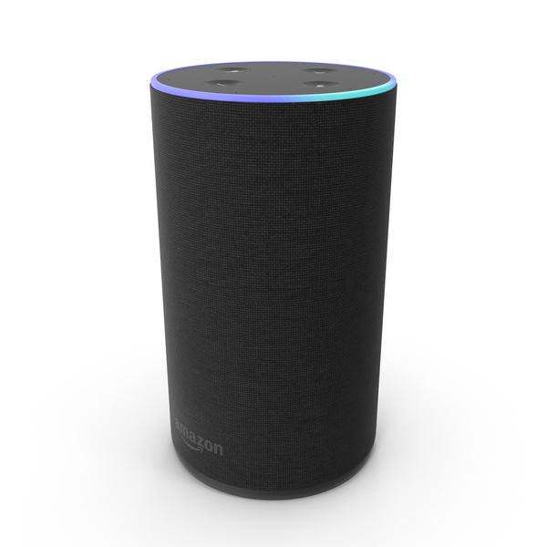 Mini Speaker: Amazon Echo New Black PNG & PSD Images Mini Speaker: Amazon Echo New Black PNG & PSD Images