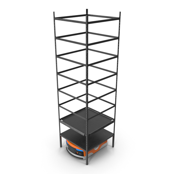 Industrial Equipment: Amazon Kiva Warehouse Robot with Rack PNG & PSD Images Industrial Equipment: Amazon Kiva Warehouse Robot with Rack PNG & PSD Images