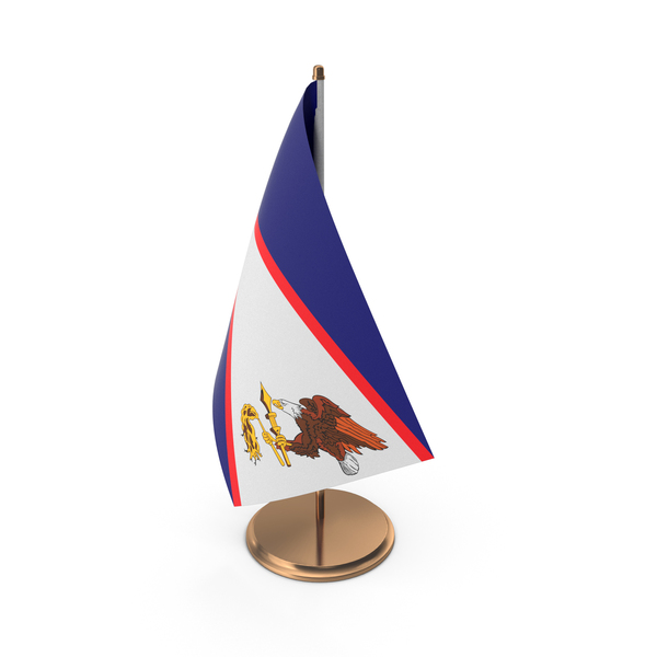 American Samoa Desk Flag PNG & PSD Images