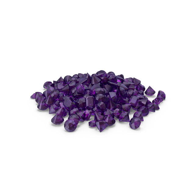 Amethyst Diamond Pile PNG & PSD Images Amethyst Diamond Pile PNG & PSD Images