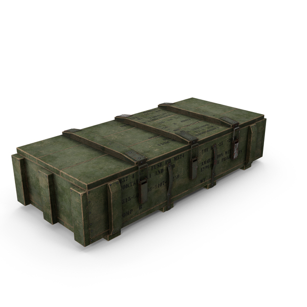 Ammo Boxes Single Green PNG Images & PSDs for Download | PixelSquid ...