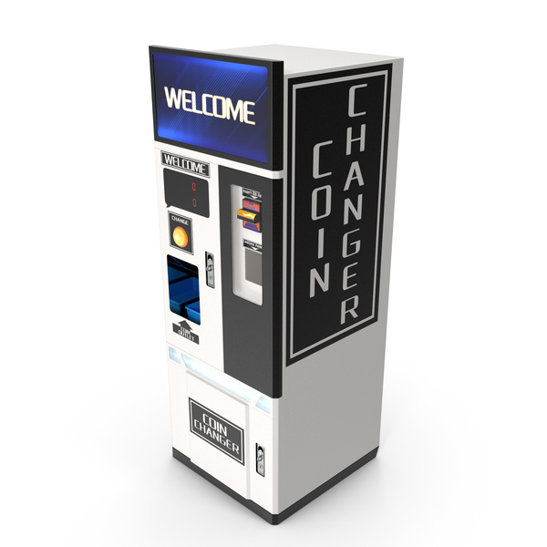 Vending Machine: Amusement Park Coin Changer PNG & PSD Images