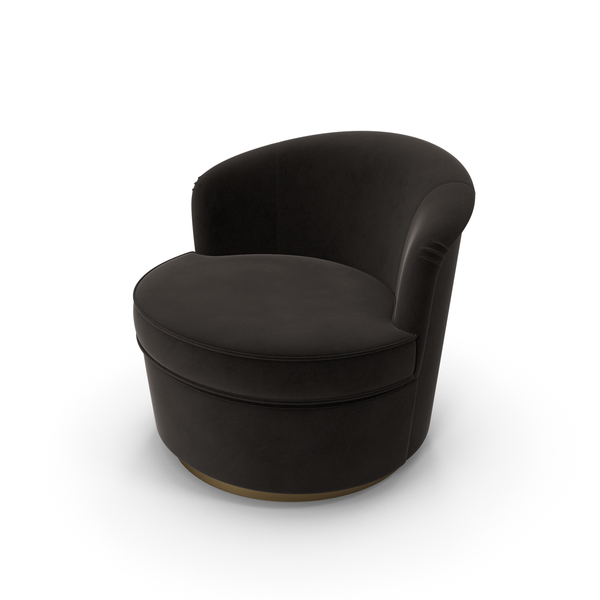 Amy Somerville: London Floradora Swivel Chair PNG & PSD Images
