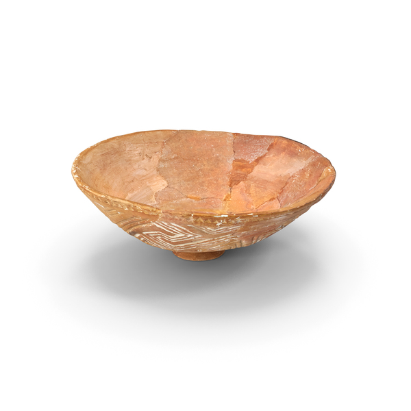 Bowl: Ancient Big Pottery Plate PNG & PSD Images