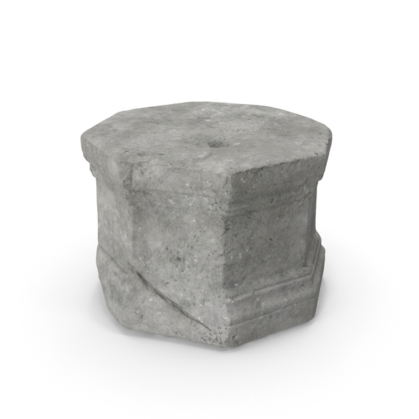 Ionic: Ancient Column Part PNG & PSD Images