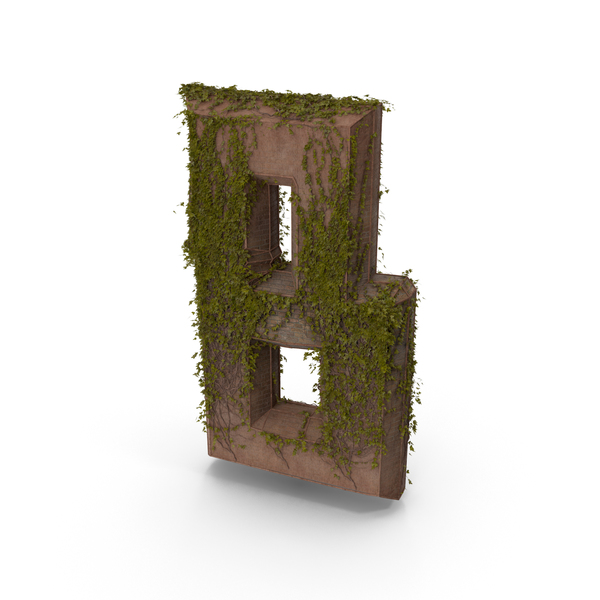 Language: Ancient Stone with Ivy Letter B PNG & PSD Images Language: Ancient Stone with Ivy Letter B PNG & PSD Images