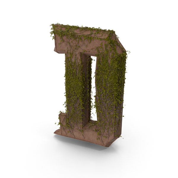 Language: Ancient Stone with Ivy Letter D PNG & PSD Images Language: Ancient Stone with Ivy Letter D PNG & PSD Images