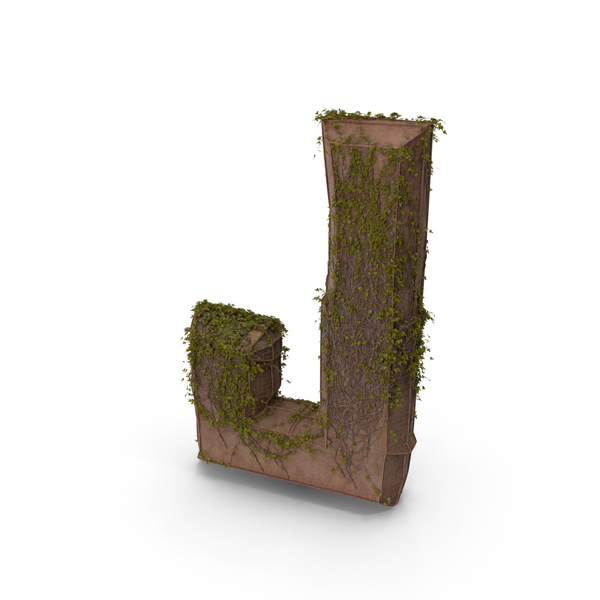 Language: Ancient Stone With Ivy Letter J PNG & PSD Images Language: Ancient Stone With Ivy Letter J PNG & PSD Images