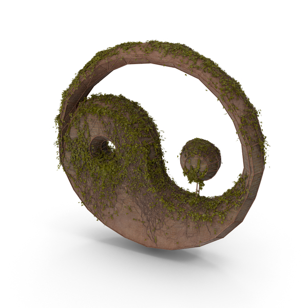 And: Ancient Stone with Ivy Yin Yang PNG & PSD Images And: Ancient Stone with Ivy Yin Yang PNG & PSD Images