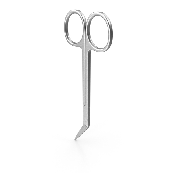 Angled Medical Scissors PNG & PSD Images