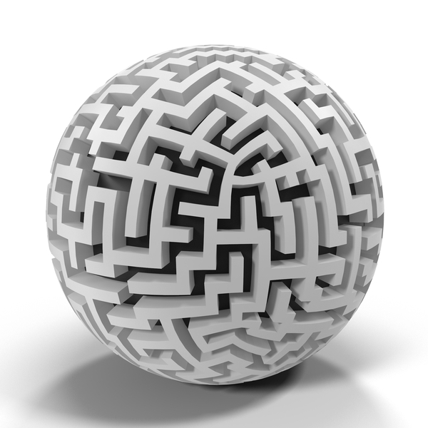 Angular Maze PNG & PSD Images Angular Maze PNG & PSD Images