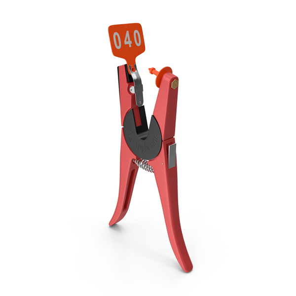 Farm Equipment: Animal Ear Tag Applicator With Ear Tag PNG & PSD Images Farm Equipment: Animal Ear Tag Applicator With Ear Tag PNG & PSD Images