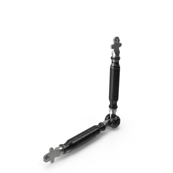 Machine Part: Anodized Hydraulic PNG & PSD Images Machine Part: Anodized Hydraulic PNG & PSD Images