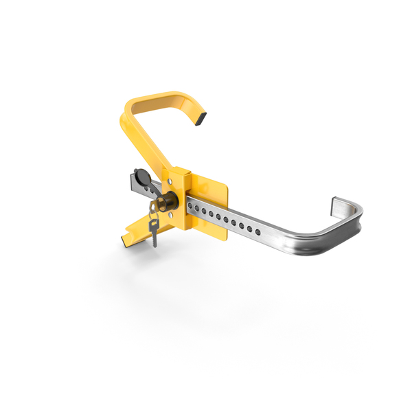 Anti Theft Wheel Lock Clamp with Keys PNG & PSD Images Anti Theft Wheel Lock Clamp with Keys PNG & PSD Images