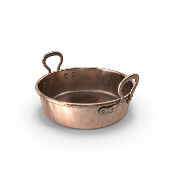 Pot (Cookware): Antique Copper Preserving Pan 19th Century PNG & PSD Images Pot (Cookware): Antique Copper Preserving Pan 19th Century PNG & PSD Images