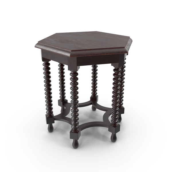End: Antique Italian Hexagonal Side Table PNG & PSD Images End: Antique Italian Hexagonal Side Table PNG & PSD Images