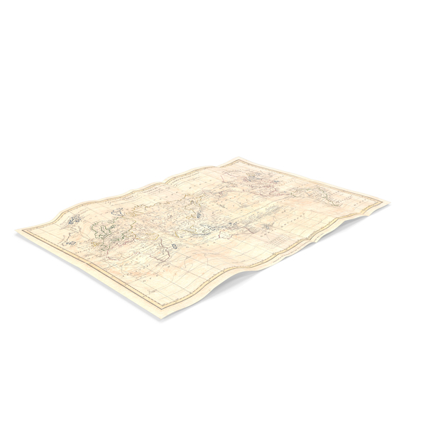 Antique Map PNG & PSD Images