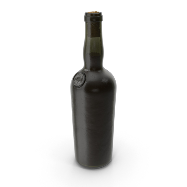 Antique Wine Bottle PNG & PSD Images