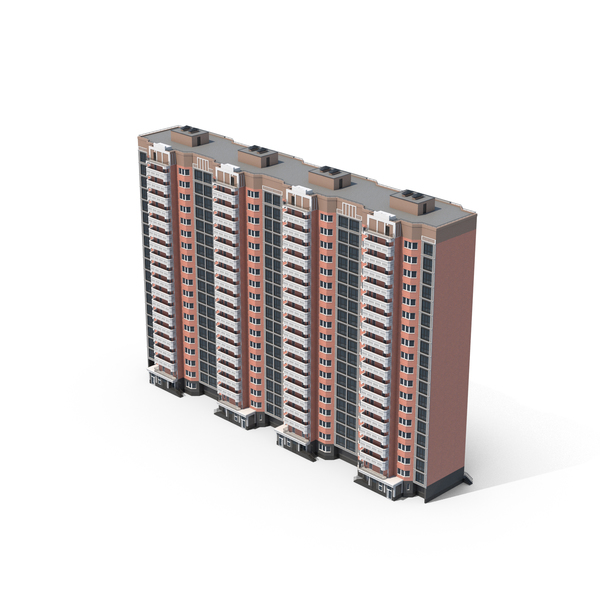 Building: Apartment House Red PNG & PSD Images Building: Apartment House Red PNG & PSD Images