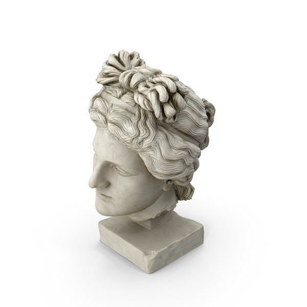 Bust: Aphrodite Head PNG & PSD Images Bust: Aphrodite Head PNG & PSD Images
