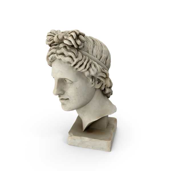 Bust: Apollo Head PNG & PSD Images Bust: Apollo Head PNG & PSD Images