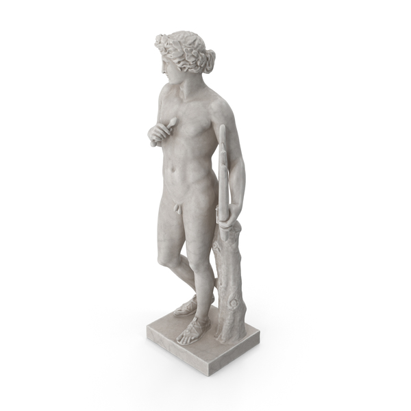 Statue: Apollo with Lyre on Base PNG & PSD Images Statue: Apollo with Lyre on Base PNG & PSD Images