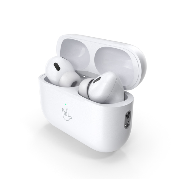 Apple AirPods Pro 2 USBC Open PNG Images & PSDs for Download ...