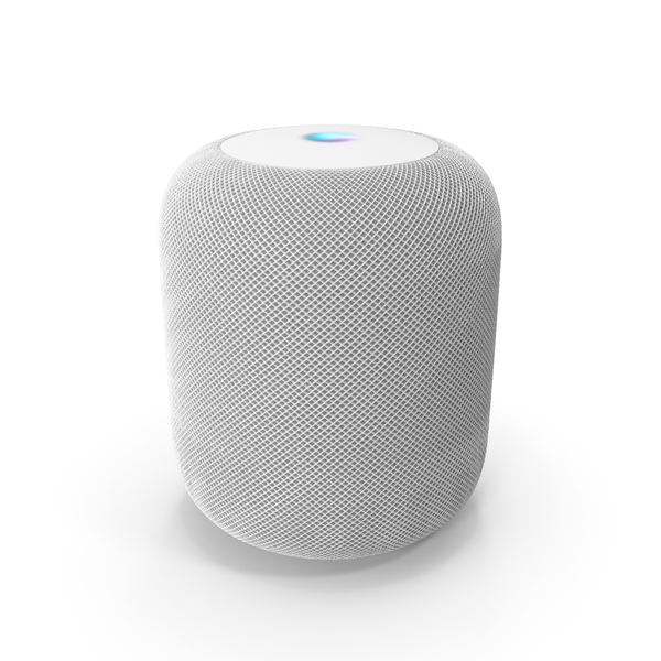 Mini: Apple HomePod Smart Speaker White PNG & PSD Images Mini: Apple HomePod Smart Speaker White PNG & PSD Images