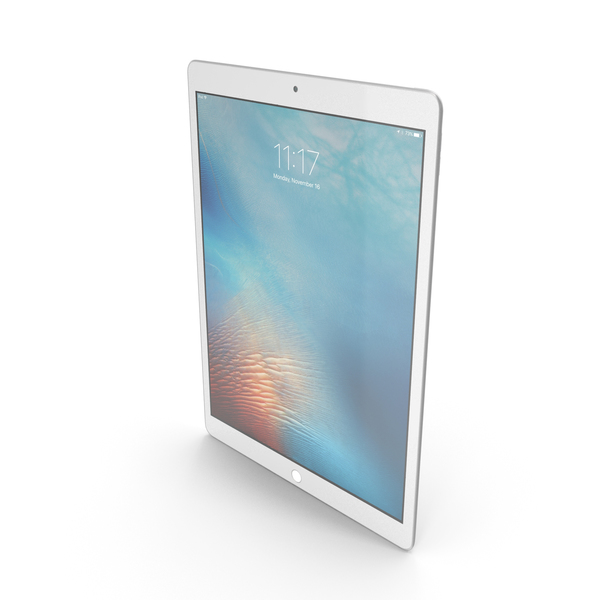Tablet Computer: Apple iPad Pro Silver PNG & PSD Images Tablet Computer: Apple iPad Pro Silver PNG & PSD Images