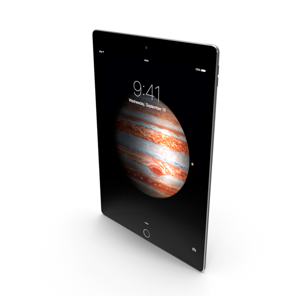 Tablet Computer: Apple iPad Pro Space Grey PNG & PSD Images
