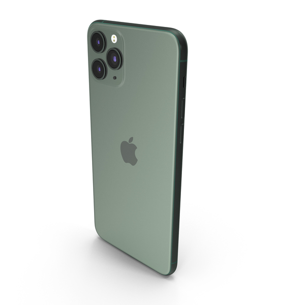 Smartphone: Apple iPhone 11 Pro Max Midnight Green PNG & PSD Images Smartphone: Apple iPhone 11 Pro Max Midnight Green PNG & PSD Images