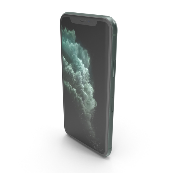 Smartphone: Apple iPhone 11 Pro Midnight Green PNG & PSD Images Smartphone: Apple iPhone 11 Pro Midnight Green PNG & PSD Images