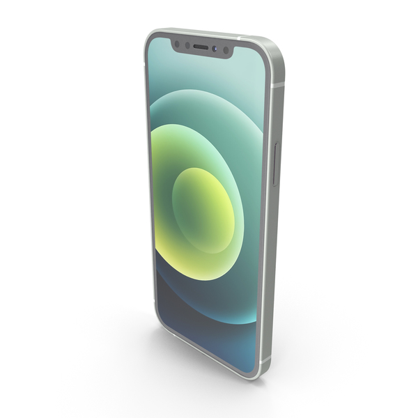Smartphone: Apple iPhone 12 Green PNG & PSD Images Smartphone: Apple iPhone 12 Green PNG & PSD Images