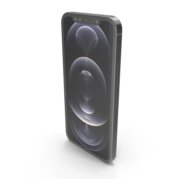 Smartphone: Apple iPhone 12 Pro Graphite PNG & PSD Images