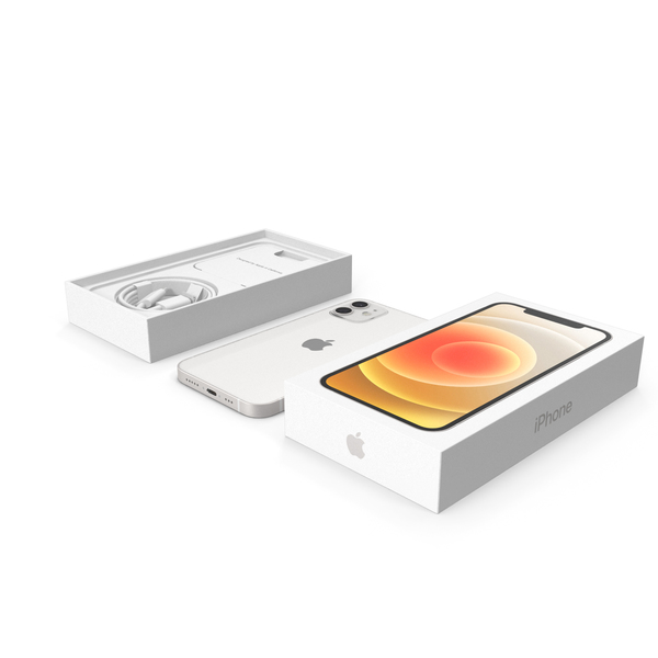 Smartphone: Apple iPhone 12 Unboxed White PNG & PSD Images Smartphone: Apple iPhone 12 Unboxed White PNG & PSD Images