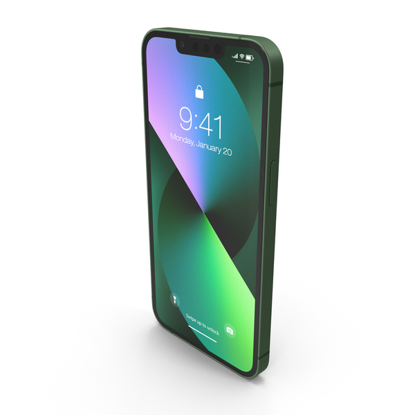 Apple iPhone 13 Green PNG & PSD Images