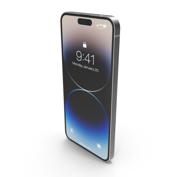 Smartphone Camera: Apple iPhone 14 Pro Max Silver PNG & PSD Images