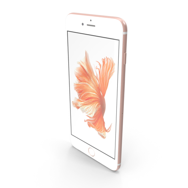 Smartphone: Apple iPhone 6s Plus Rose Gold PNG & PSD Images Smartphone: Apple iPhone 6s Plus Rose Gold PNG & PSD Images